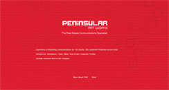 Desktop Screenshot of peninsular.asia