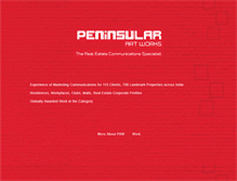 Tablet Screenshot of peninsular.asia